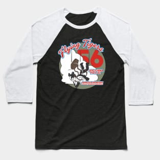 John Gilpin Bright - 56 - Flying Tigers Baseball T-Shirt